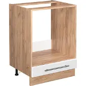 Vicco Fame-Line Ovenombouwkast – 60 cm zonder werkblad Wit Hoogglans