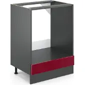 Vicco R-Line Ovenombouwkast – 60 cm zonder werkblad Rode hoogglans