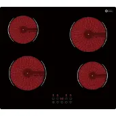 HELVETIA Inbouw Vitro-Keramische kookplaat HTR4V60V1 - 4 pitten - HTR4V60V1