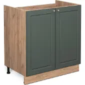Vicco Fame-Line Wastafelkast – 80 cm zonder werkblad Groen-Goud Landhuis