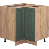 Vicco Fame-Line Hoekkast – 80.5 cm zonder werkblad Groen-Goud Landhuis