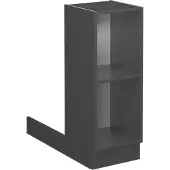 Vicco Fame-Line Keukeneiland – 30 cm zonder werkblad Antraciet