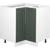 Vicco Fame-Line Hoekkast – 80.5 cm, WB Antraciet Groen-Goud Landhuis