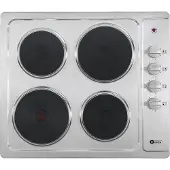 HELVETIA Elektrische Traditionele Inbouw Kookplaat - RVS - 4 kookpitten - HTT4MF55X1