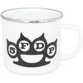 KKL Five Finger Death Punch - White Logo Mok/beker - Multicolours