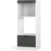Vicco Fame-Line Magnetronkast – 60 cm open Antraciet landhuis