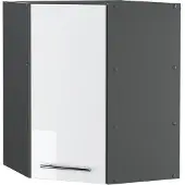 Vicco Fame-Line Hoek hangkast – 57 cm Wit Hoogglans