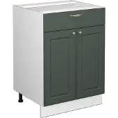 Vicco Fame-Line Keukenonderkast – 60 cm met lade, zonder werkblad Groen-Goud Landhuis