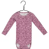 Name it BABY romper NBFNINNE oudroze/paars Meisjes Stretchkatoen Ronde hals - maat 68