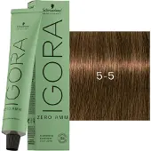 Schwarzkopf Professional Igora Zero Amm Permanente kleuring 60 ml 5-5