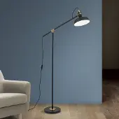 Orion Vloerlamp Schiller, zwart, Woon-/ Eetkamer, metaal, Modern, vloerlamp