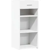 vidaXL Dressoir 40x42,5x93 cm bewerkt hout wit