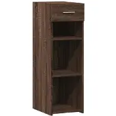 vidaXL Dressoir, bruin, eikenlook, 40x42,5x93 cm, houtvezel
