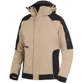 FHB Walter Softshell-Jack Antraciet-Zwart maat XL heren
