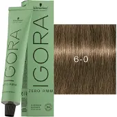 Schwarzkopf Igora Zero Amm Color Cream - 60ml