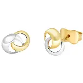 Lucardi Oorbellen goud / zilver