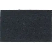 vidaXL Deurmat 50x80 cm getufte kokosvezel donkergrijs