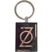Rock Off Shinedown - Planet Zero Logo Sleutelhanger - Multicolours