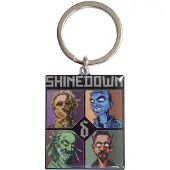 Rock Off Shinedown - Monsters Sleutelhanger - Multicolours