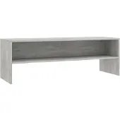 vidaXL Tv-meubel 120x40x40 cm bewerkt hout betongrijs