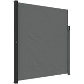 vidaXL Uitschuifbaar zijluifel antraciet 220x300 cm