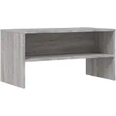 vidaXL Tv-meubel 80x40x40 cm bewerkt hout grijs sonoma eikenkleurig