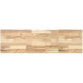 vidaXL Wandschap zwevend 120x40x4 cm onbehandeld massief acaciahout