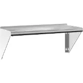 vidaXL Wandschap 75x30x31 cm roestvrijstaal zilverkleurig