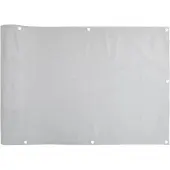 vidaXL Balkonscherm 500x120 cm PVC grijs
