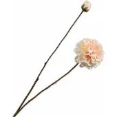 Silk-ka - Kunstbloem - dahlia - creme - H86 cm