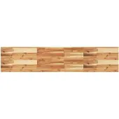 vidaXL Wandschap zwevend olieafwerking 120x30x4 cm massief acaciahout