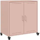 vidaXL Dressoir Rosa, 68x39x72 cm, staal