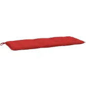 vidaXL Tuinbankkussen 120x50x7 cm oxford stof rood