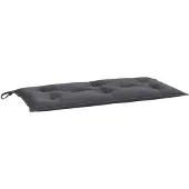 vidaXL Tuinbankkussen 110x50x7 cm oxford stof antracietkleurig