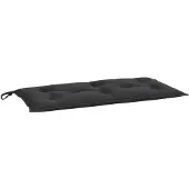 vidaXL Tuinbankkussen 110x50x7 cm oxford stof zwart
