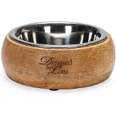 Designed By Lotte Houten Eet- en Drinkbak Mandira