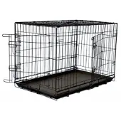 Brekz bench zwart voor de hond XXL