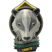 Plastoy Hufflepuff-wapen 21 Cm