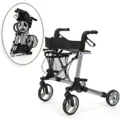 Vermeiren Rollator modern lichtgewicht model Quadri Light Grijs