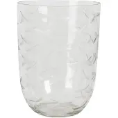 Clayre & Eef Transparente Waxinelichthouder Ø 8*11 cm 6GL3049
