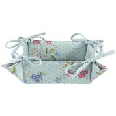 Clayre & Eef Groene Broodmandje 35*35*8 cm BLW47