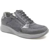 Durea 6295 wijdte H Veterschoenen | Maat 4 Dames Blauw