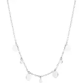 Lucardi Ketting 'Grace' zilver