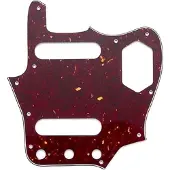AllParts PG0580044 pickguard for Jaguar, red tortoise