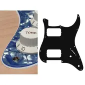 Boston ST-332-PV pickguard, Stallion, HH, 2 pot holes, 3-5 switch, 3 ply, pearl violet
