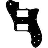 Boston TD3-B pickguard, Teaser deluxe, 3 ply, black