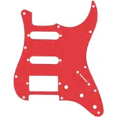 Boston ST3SSH-SR pickguard, Stallion, 3 ply, SSH, sparkling red