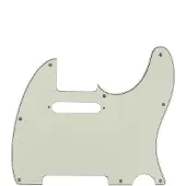Fender 992154000 pickguard Standard Tele, 8 screw holes, 3-ply, mint green