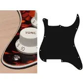 Boston ST-300-MO pickguard, Stallion, no holes (only screw holes), 3 ply, marble orange