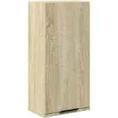 vidaXL Badkamerkast wandgemonteerd 32x20x67 cm sonoma eikenkleurig